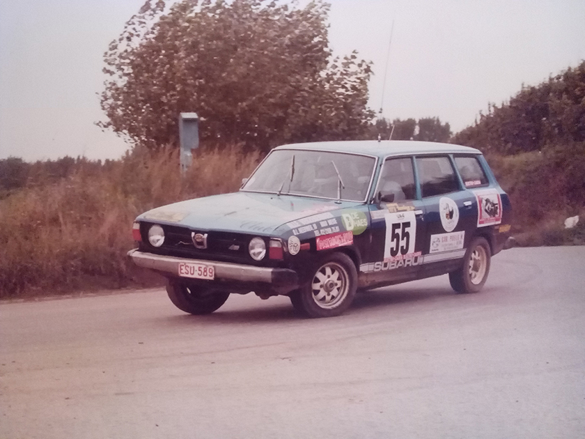 Kenneth-stationwagon rallycar dad