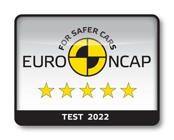 EuroNCAP_2022_StarRatingLogo_5 stars 3D white pos