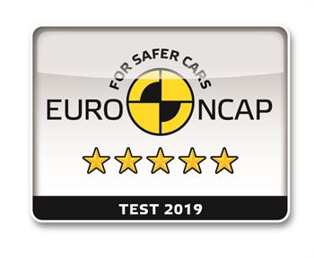 EuroNCAP_Logo_5_Stars_2019_3D_White_pos