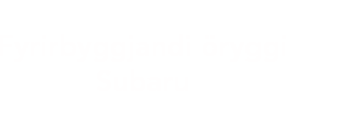 Fyrirbyggjandi öryggi