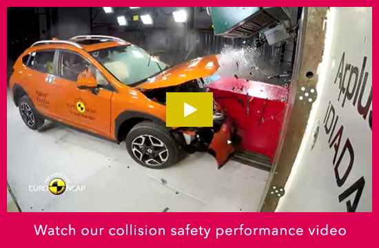 Watch our Pre-Collision Braking performance video